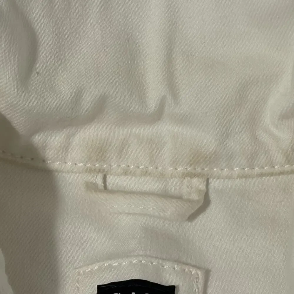 Gap Girl’s White Jean Jacket Size XL
